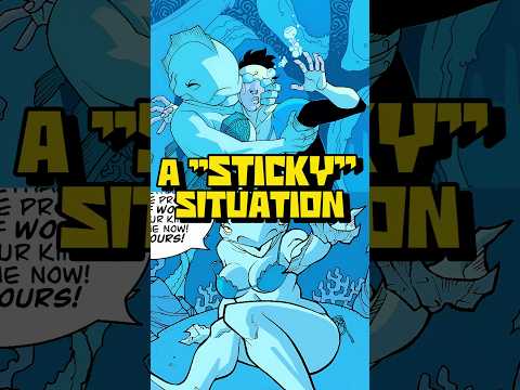 Mark Almost Loses It To A Fish  #invincible #shorts #comics