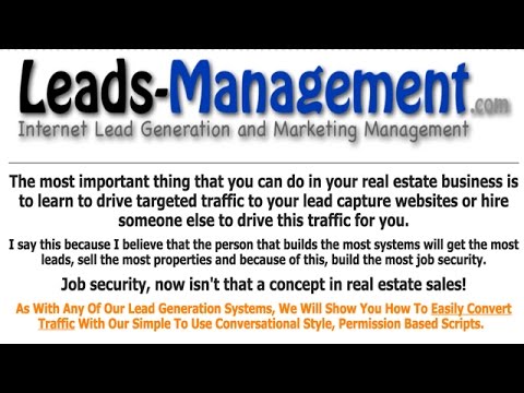 Real Estate Leads | Real Estate Lead Management