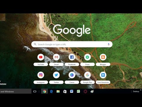 How to add Shortcut Icons to Google Home Page || Shortcut Icons