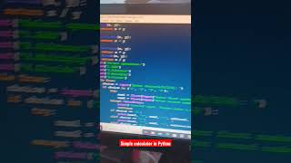Simple Calculator in Python | Shorts