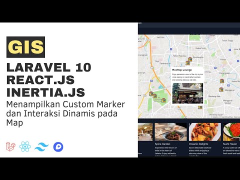 Tutorial CRUD GIS dengan Interaktif Marker menggunakan Laravel, Inertia.js, React.js & Mapbox