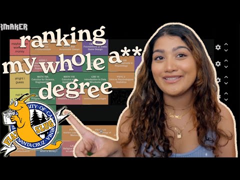 tier ranking every class i took at ucsc (cs, cog sci, game design + more)