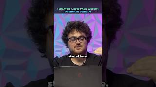 I Created a 2000 Page Website Overnight Using AI #webdev