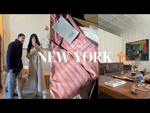 NYC Vlog: New Soho Cafe, Date Night, Pajama Unboxing & Home Cooking