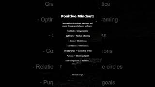 Positive Mindset.. | #shorts #positivemindset #motivation
