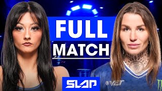 SHE'S ONE TO WATCH 👀 | Power Slap 13: Alice Crowley vs Katharina Lehner | FULL MATCH