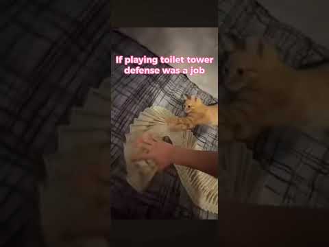 If playing toilet tower defense was a job #tdd #telenthric #iamevan #toilettowerdefense