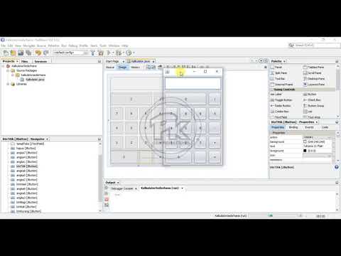 Cara Membuat Kalkulator Sederhana Java Netbeans | jSwing Calculator