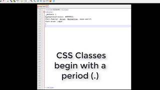 01. Creating An Index Page with CSS (HTML)