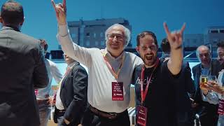 🍸 Cocktail de bienvenida con sponsors, rockstars y equipo GeeksHubs | #CTOSummit 2022 🤘