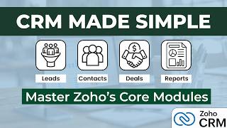 How to USE Zoho CRM for Beginners || CRM For Everyone Training