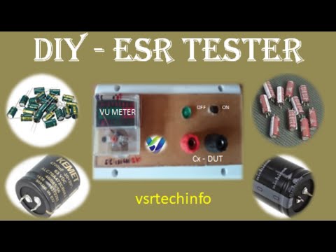 ESR Tester | ESR METER | Analog ESR Tester | DIY Project