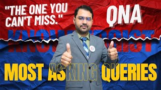 QnA By Pravanjan Sir | Know About Banking Lateral Entry and Knowledgist