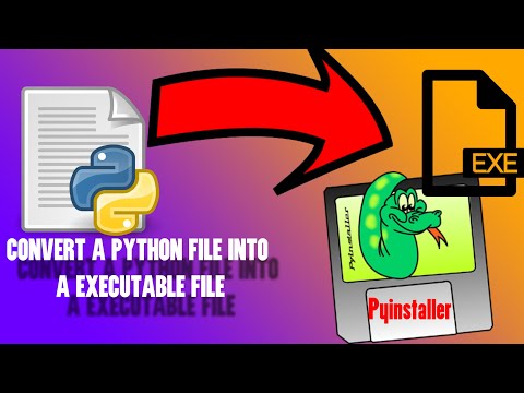 Converting .py to .exe || Pyinstaller