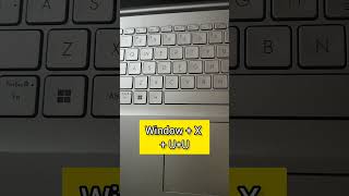 Productivity Tip 1 - Shortcut to Shutdown # #thesmartworkspace #ytshorts #productivity #tipa