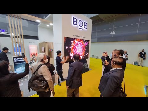 BOE at Infocomm 2022, Thailand #boe #boedisplay #infocomm #youtube #newtechnology #india #thailand