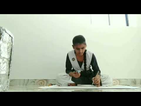 कला उत्सव -दिआयामि,शासकीय कन्या उच्चतर माध्यमिक विद्यालय कोटा,प्रिया बांधेकर11वी