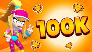 🔴 LIVE - BRAWL STARS - ROAD TO 100K!