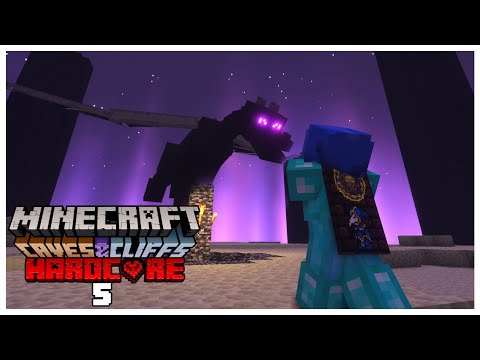 The Ender Dragon Fight! | Minecraft 1.17.1 Hardcore (#5)