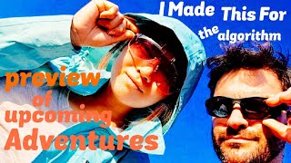 The algorithm made me make this!  preview of our up coming adventures in California