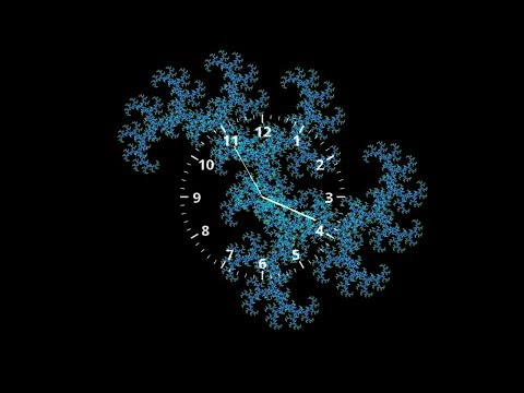 1 Hour Fractal Clock