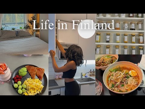 Days in my life in Finland | Solo living diaries | early spring days🌷|cooking | Life of an introvert