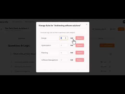 Interactify Demo: The Quick Recommender Logic Engine