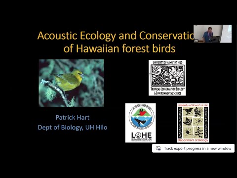 Acoustic Ecology and Conservation of Hawaiian Forest Birds by Patrick Hart