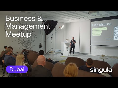 Singula Business & Management Meetup Dubai 2023