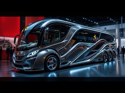 Caterpillar Luxury Bus 2025 The Most Futuristic VIP Coach Ever Made