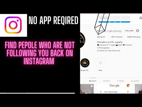 See Who Isn't Following You Back on Instagram WITHOUT an App | Read Descreption after video