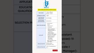IBPS RRB NOTIFICATION 2025🚨#shorts #govtjobs #bank #job #latestnews #update #ibps #rrb #all #jobs