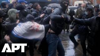 ‘Stop The Boats’ Chant Meets ‘Crush Fascists’ Banner: Manchester Divided On Streets | APT