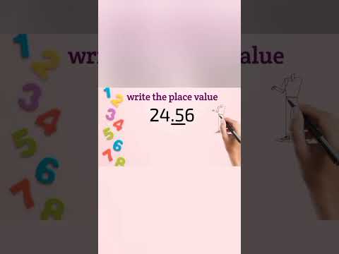 write the place value
