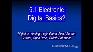 5.1 Electronic Digital Basics - 2:42