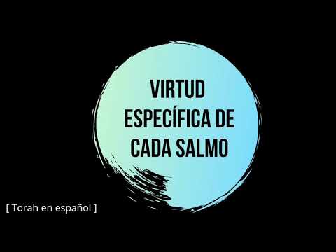 Para que sirve cada Salmo? Tehilim / Salmos / Significado / Torah en español