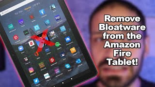 AMAZON FIRE TABLET BLOATWARE REMOVAL #shorts