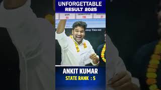 Ankit Kumar State Rank 5 | Bihar Board Topper Result 2025 | Live Bihar Inter Result | #biharboard