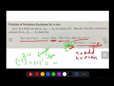 DMS- Principle of Inclusion and Exclusion introduction