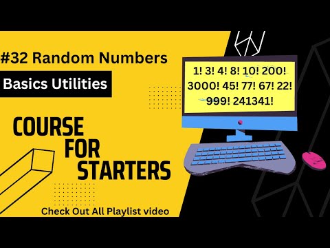 Random Numbers | Basic Utilities #32 | Basic Computer | English