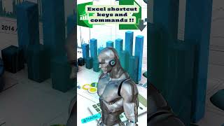 Excel Shortcut Keys and commands || Excel Shorts Video || #shorts