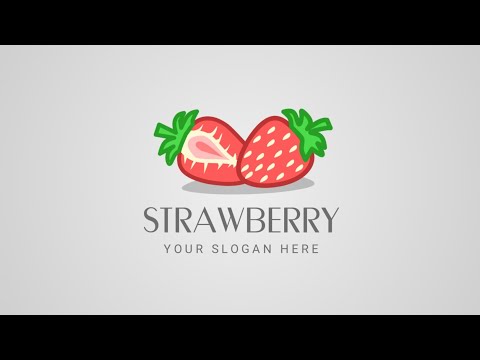 Strawberry Logo In Infinite Design & Pixellab | Android