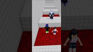 noob bacon falls down in teamwork obby 🤯😂