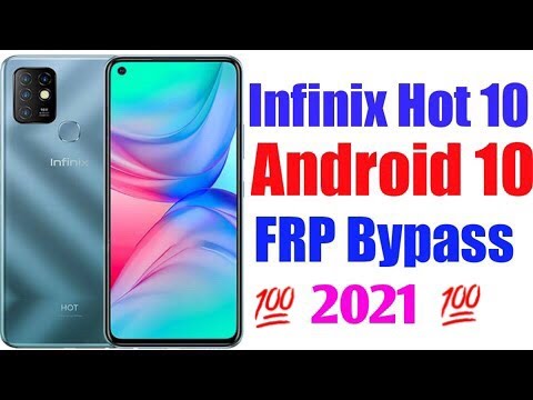 Infinix Hot 10 (X682C) Frp Bypass Reset Google Account Lock Android 10 Q |Infinix hot 10 Frp Bypass