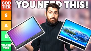 BEST Portable Monitor 2025 Tier List - Ranking My Picks For Mac, PC & Laptops