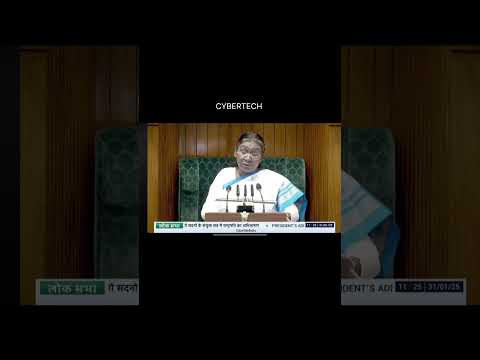 Honorable President Droupadi Murmu's Speech on Cybersecurity & Cybercrime