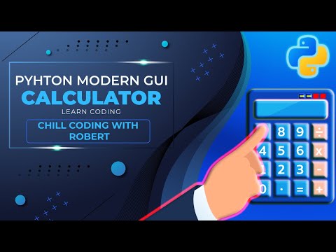 CREATE A MODERN CALCULATOR USING PYTHON | PYTHON GUI PROJECT - NO TALKING 2022