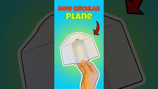 How to make new circular plane ✈️, unique paper glider, #shorts #viral