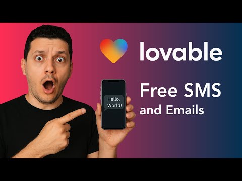 Lovable: Send SMS and Email Notifications