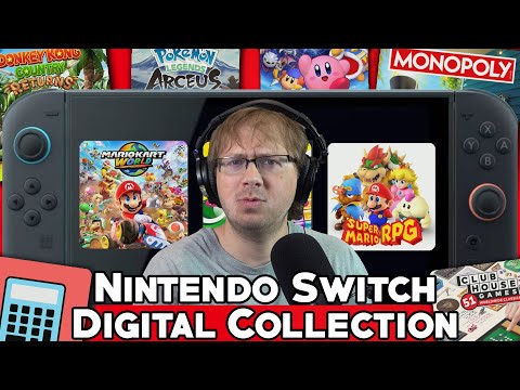 My Nintendo Switch Digital Collection